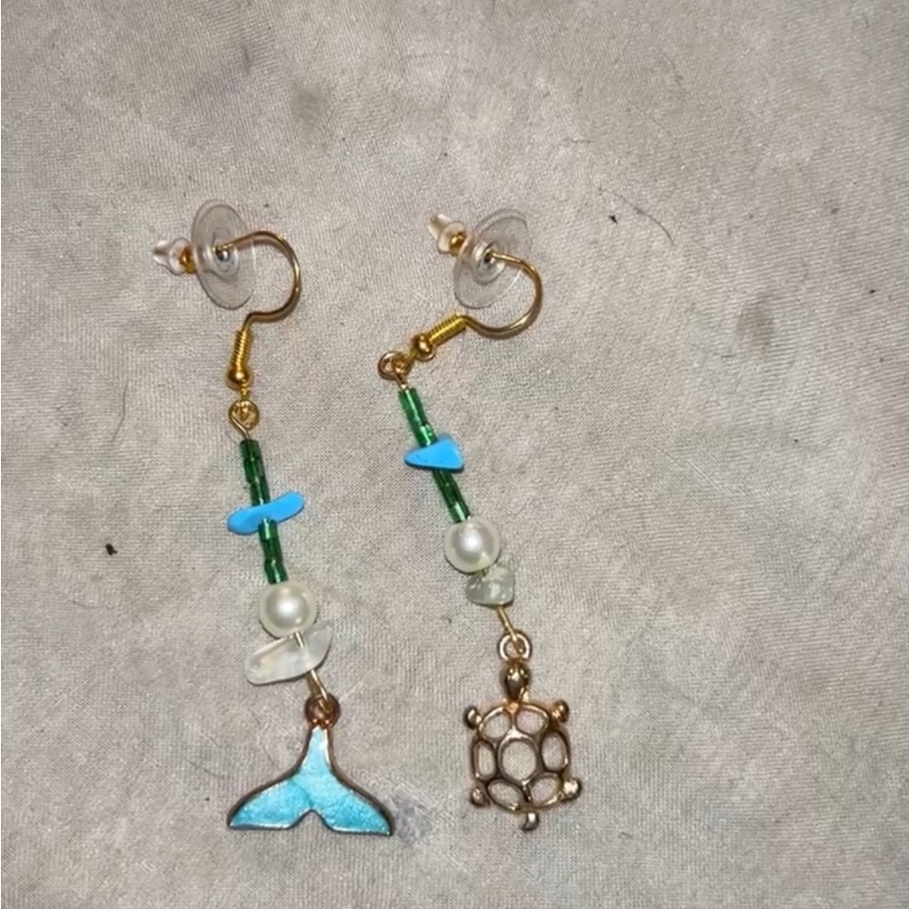 “Summer Withdrawals”- Handmade Earrings